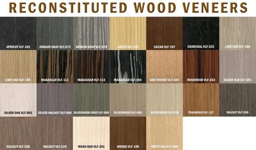Reconstituted Wood Veneers